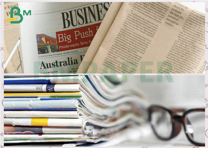 45g 47g Greyish White Newspaper Wrapping Paper To Newspaper Printing