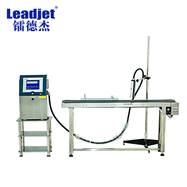 V280 32 Dots Leadjet Inkjet Printer 4 Lines Industrial For QR Code