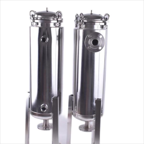 62KG Weight Wide Micron Range Stainless Steel Bag Filter Housing for Food