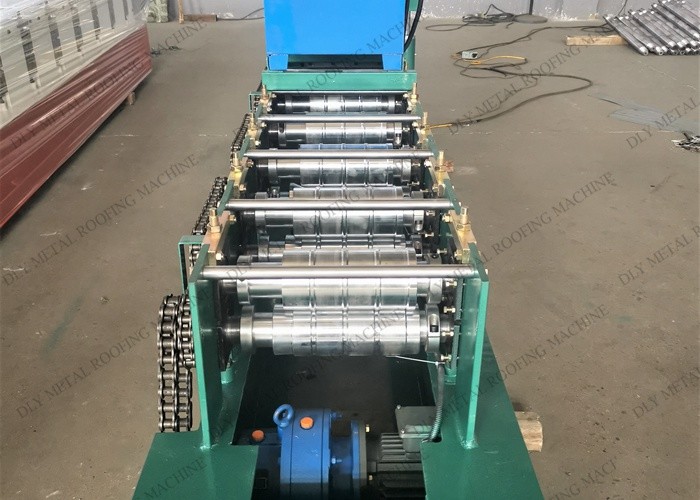 50HZ Snap Lock Roofing Machine 1.9 Ton Standing Seam Roll Forming Machine