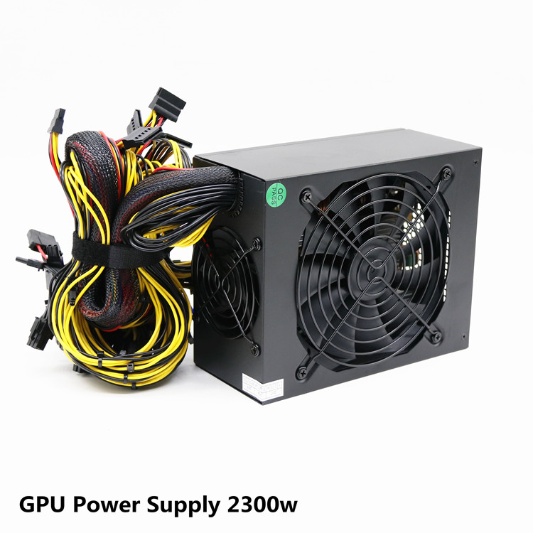 Power Supply 1600W 90+ Gold Machine Multichannel PSU 90% High Efficiency For Server Case