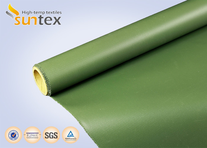 Ptfe Coated Fiberglass Fabric Cloth Roll Thermal Insulation