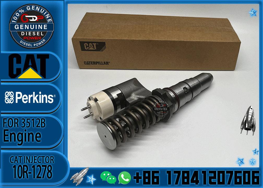 Excavator parts REMANUFACTURED INJECTOR GP 20R-1278 20R1278 386-1769 3861769 for 3508B 3512B 3516B engine