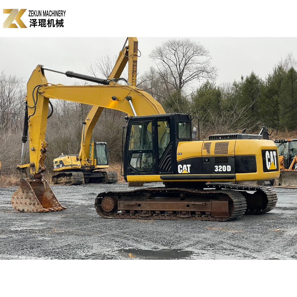 1M3 Bucket Used Caterpillar Excavator CAT320 D DL GX Excavator In Japan