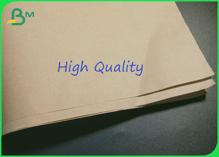 SGS Low Weight 30g 50g 70g Bamboo Pulp Kraft Paper For Packing & Tags