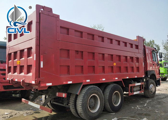336hp LHD Commercial Dump Truck 6x4 Tipper truck for sale SINOTRUK HOWO ZZ3257N3447A Single Berth For Mining