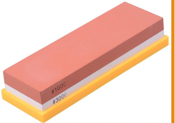 Two Sided Whetstone Sharpening Stone For Kitchen Knives , 180 * 60 * 27mm