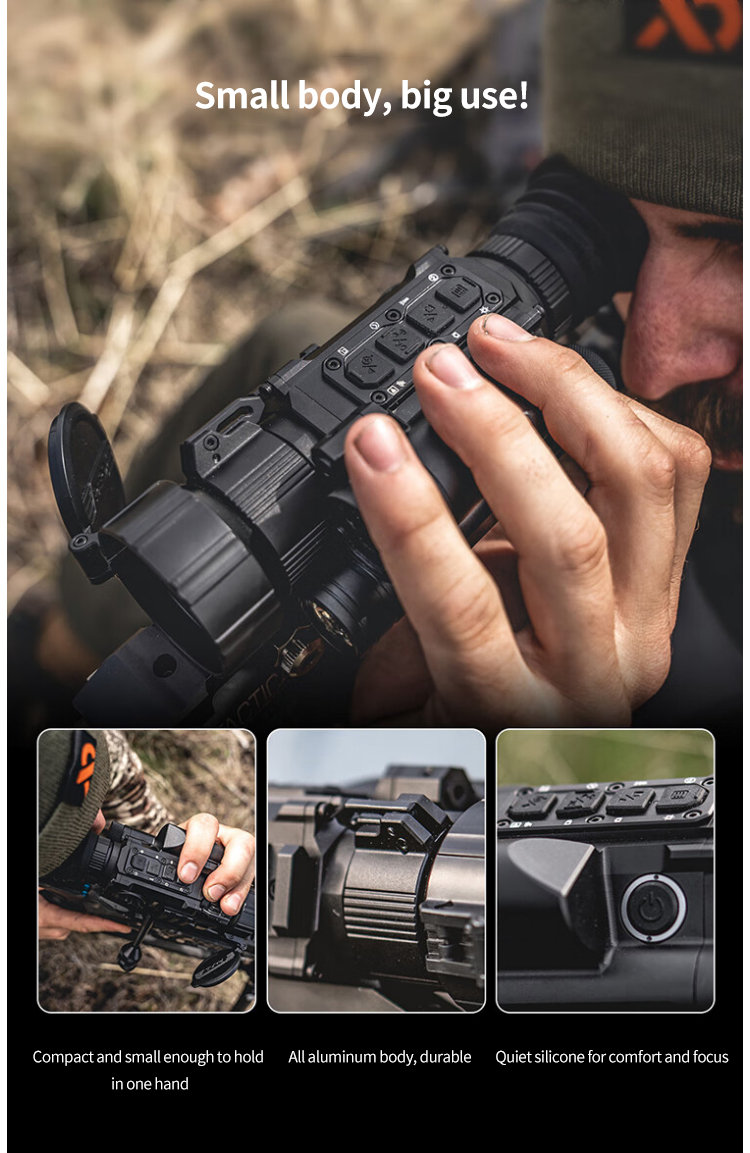 1200m Army Night Vision Monocular Searching Aiming Thermal Infrared Monocular