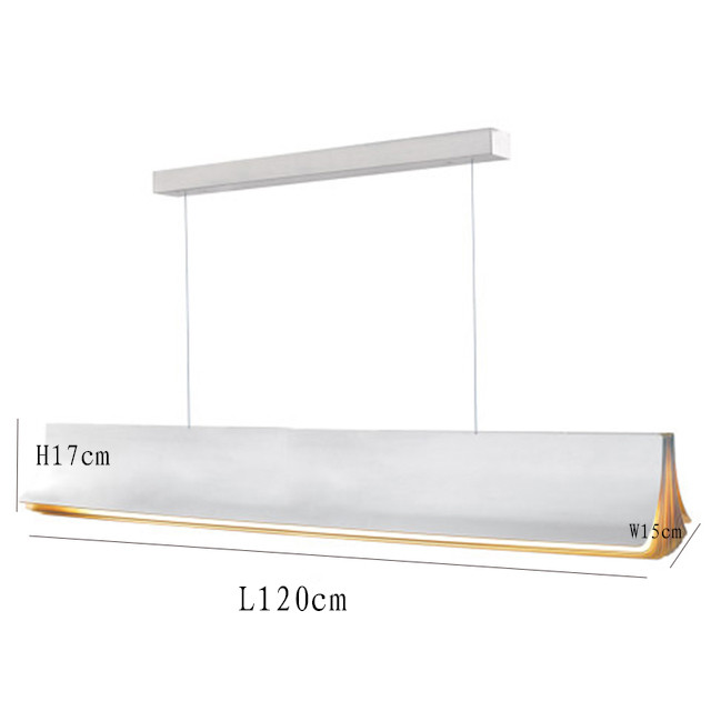Modern LED long Luxury chandelier restaurant Dining room office Respiro chandelier (WH-MI-375)