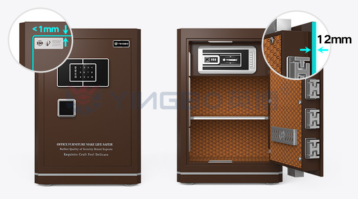 2.5 Cu Ft Biometric fingerprint lock Home Safe box Anti -Theft YB/N6-68
