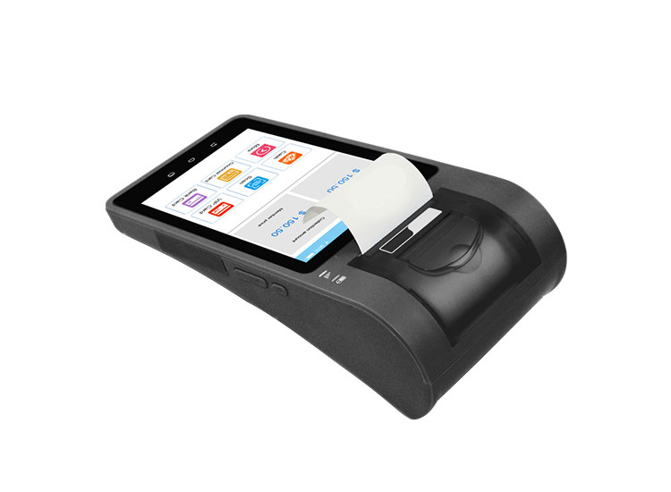 7 Inch LCD Android Smart POS Terminal With Thermal Printer