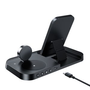 7.5W Multi Function Wireless Charger Thick 4.5mm Qi Magsafe For Iphone Iwatch