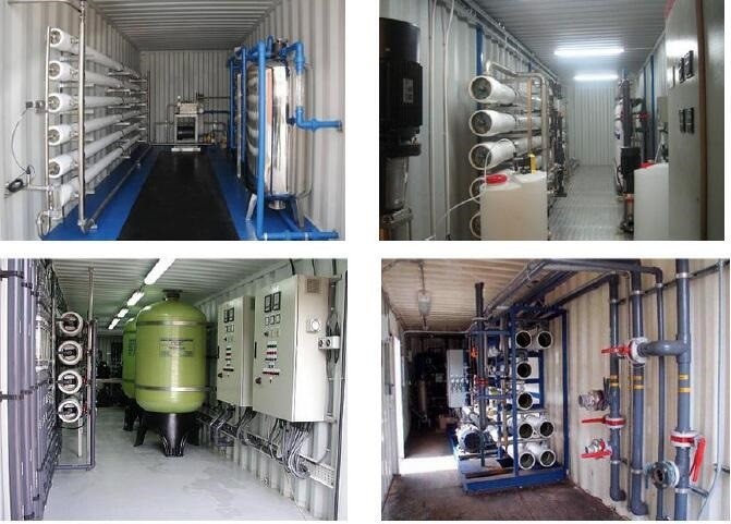 Mobile RO Plant Solar Sea Water Swro Desalination Plant Desalination Containerized Seawater Desalination plant