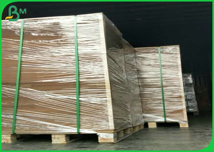 Great Stiffness 250gsm - 400gsm 70*100cm Brown Kraft Board For Packages