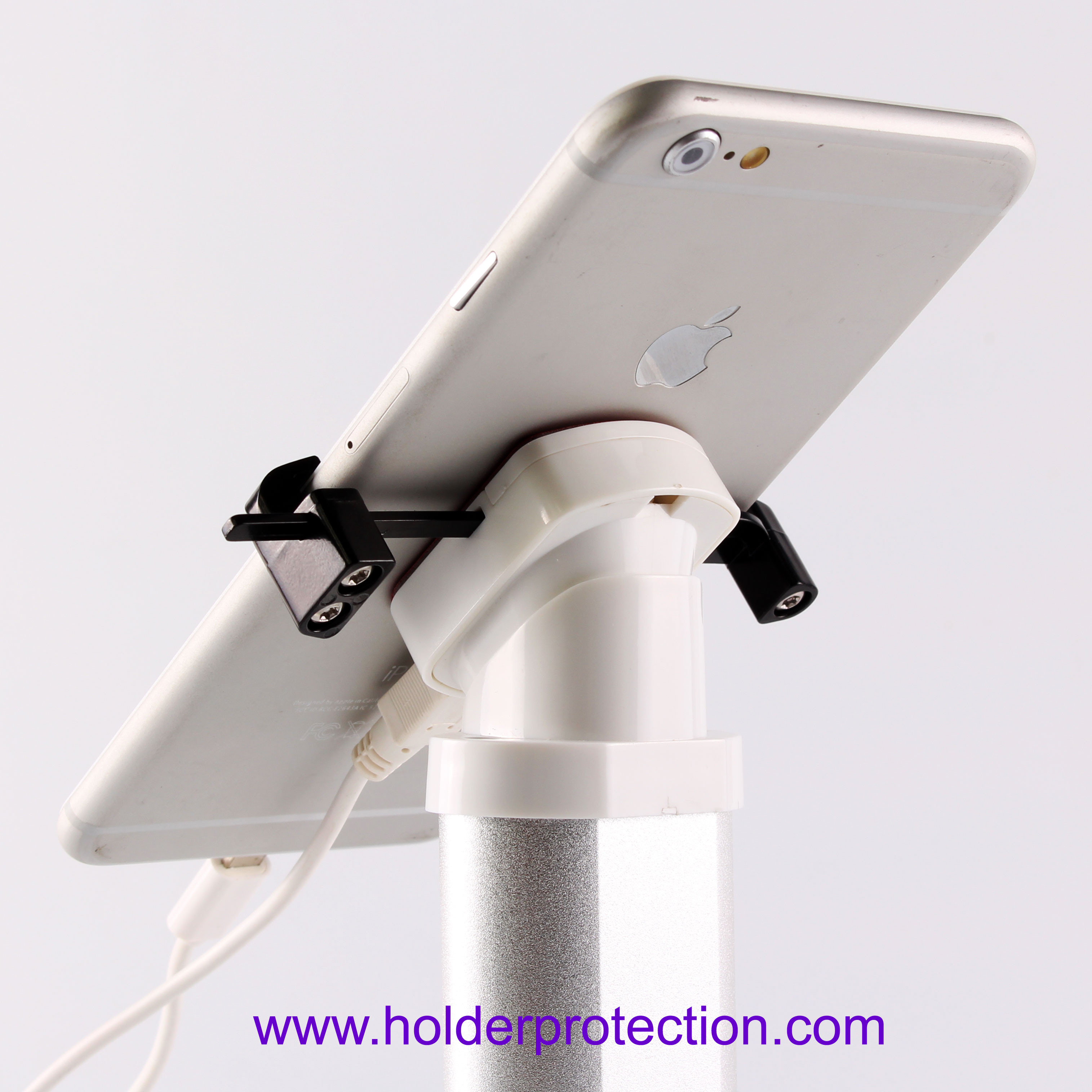 COMER charging antitheive cell phone security display mounting bracket with