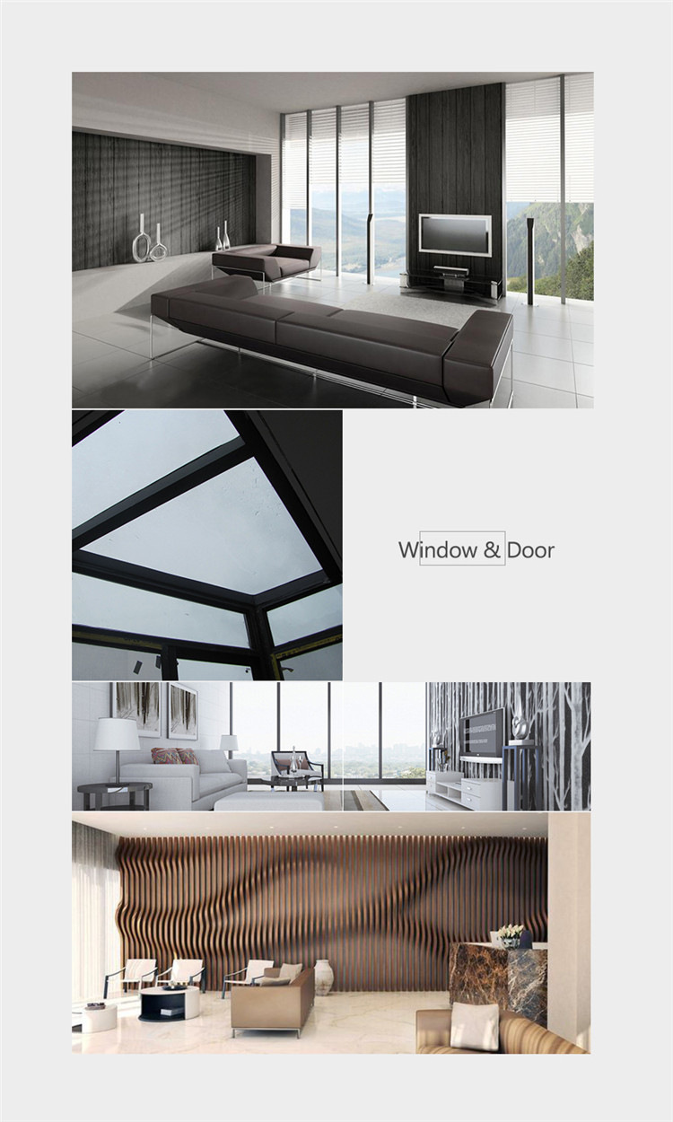 Top Quality Powder Coating Aluminum Window and Door Extrusion Profiles