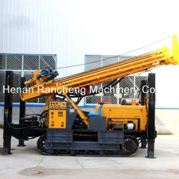 RCF500C Crawler Mounted Hydraulic Water Well Drill Rig 500m Hydraulic Portable