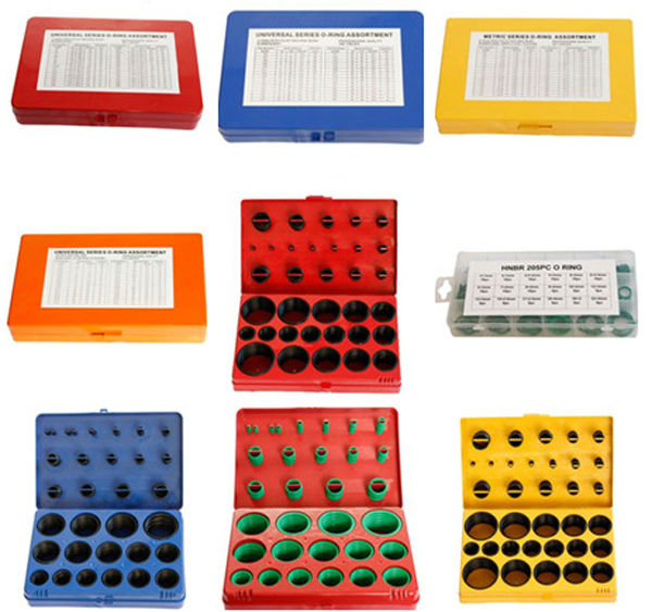 382PCS o ring kit ,419PCS METRIC o rubber ring kit (ISO 3601, AS 568A, DIN 3771, JIS B2401.)