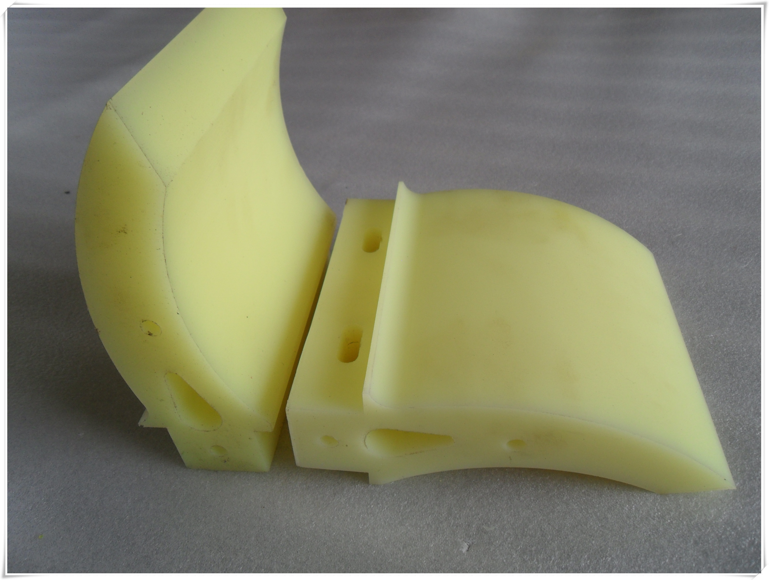 Natural Color OEM-Custom-Made Screen Printing Squeegee Hardness 90 Shore A