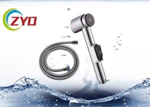  Soft Plastic Toilet Jet Spray , Chrome Plating Finish Hand Shower For Toilet Manufactures