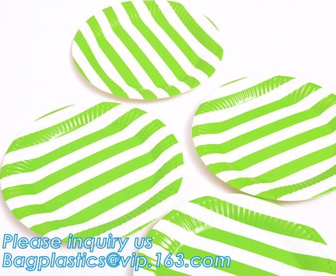 Party supplies, custom printing table rose gold paper biodegradable dinner disposable plate,Compostable Eco Friendly Env