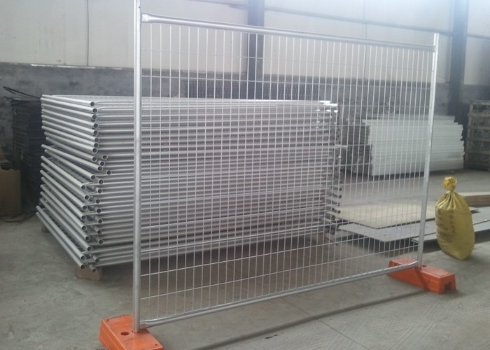 Outdoor Galvanized Temporary Fence Panels 42 Microns Australian Standard