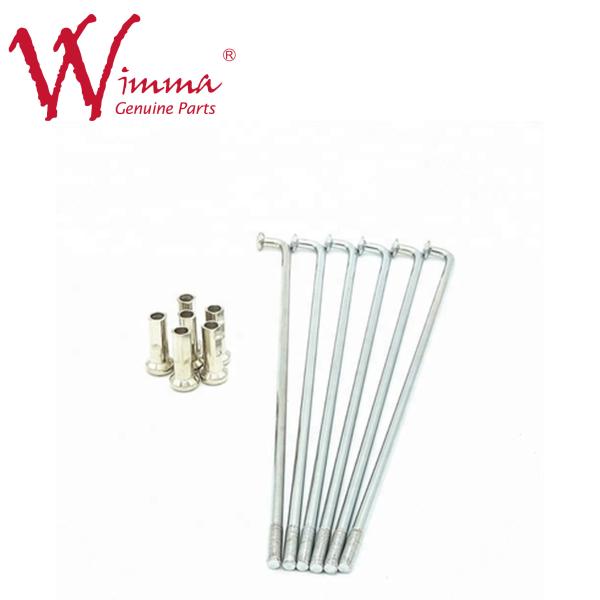 Motorcycle Spoke Set C90 Custom Motorcycle Spokes And Nipples WIMMA Chrome Zinc