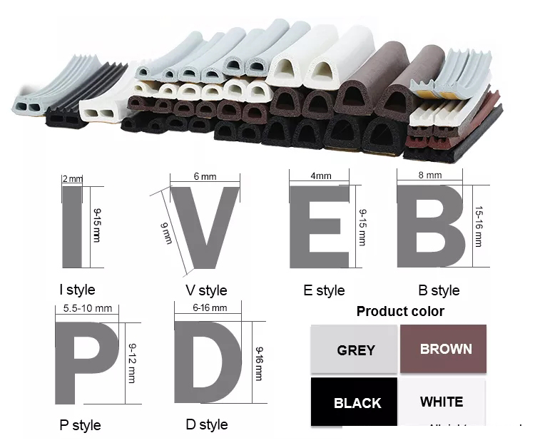 Extruded White Silicone Rubber Sponge Strip for Closed Cell Circular Foam Backer Rod Seal