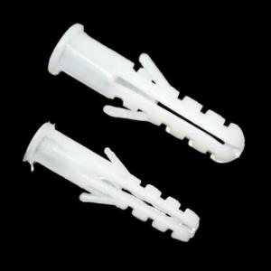  White / Gray Color Expand Nails Plastic Wall Anchors For Drywall Self Drilling Manufactures