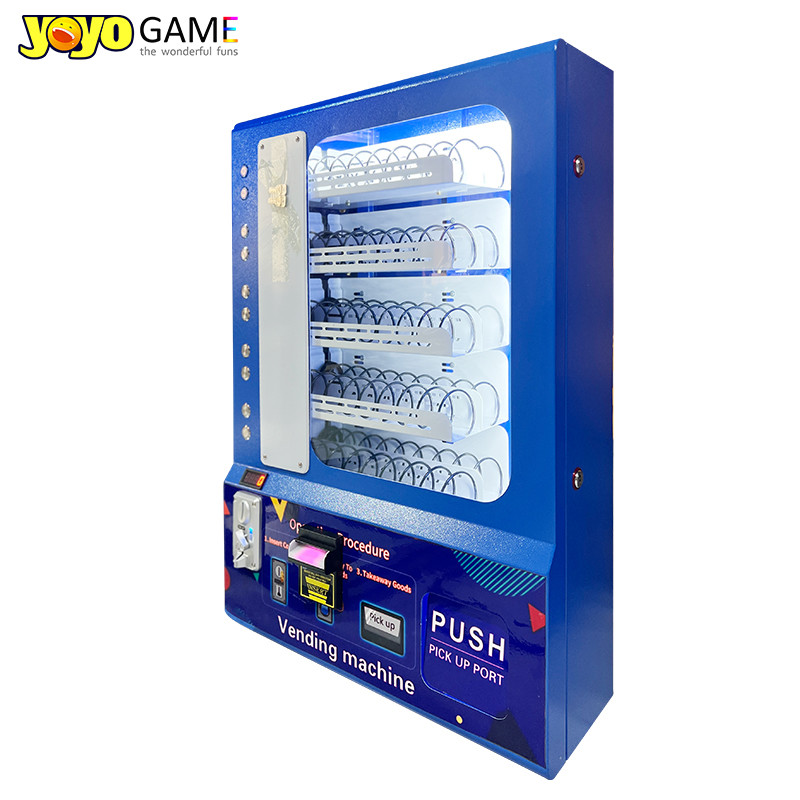 Coin Acceptor Cigarette Vending Machine With Coin Bill Acceptor Wall Mounted Vending Machine