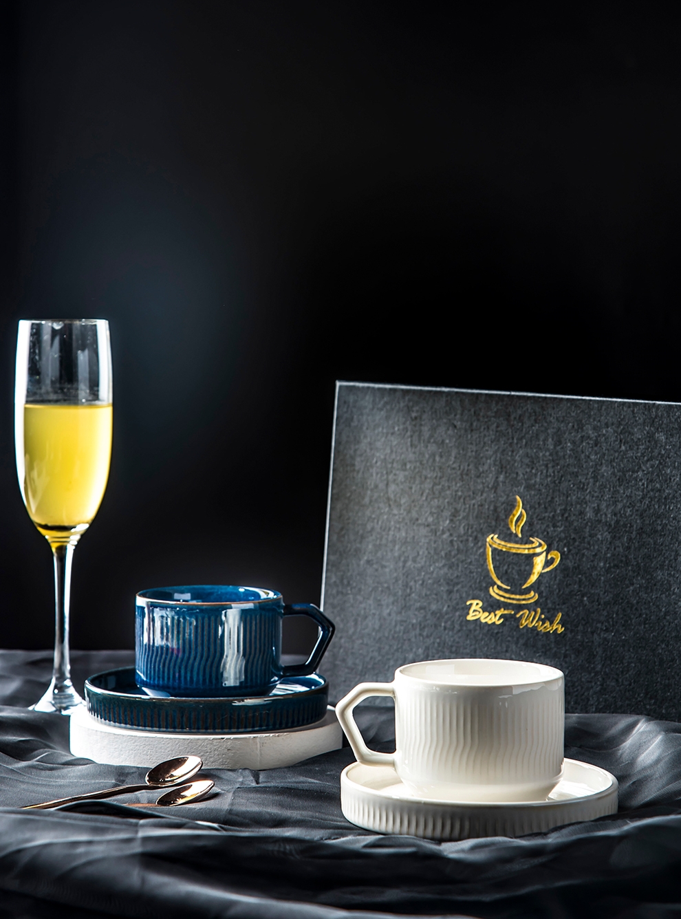 Christmas Gift Ceramic Coffee Tea Cup And Saucer For dimsum party