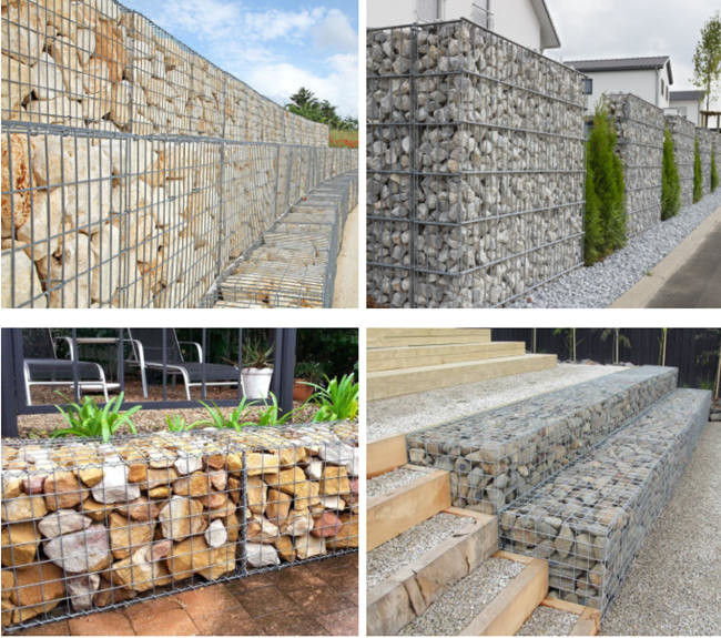 High Tensile Dura Guard Gabion Sea Wall 200*100*100 Welded Wire Retaining Wall