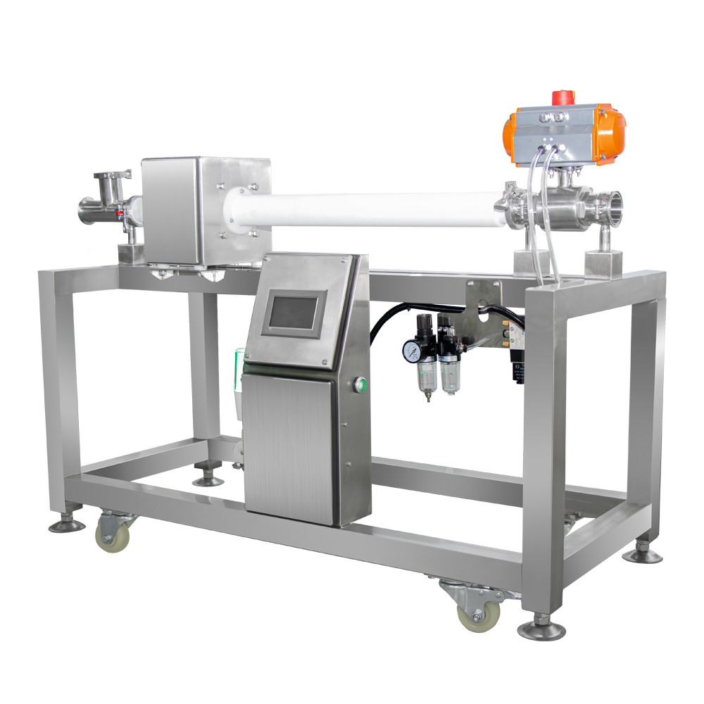 Customized Pharmaceutical Metal Detector IP65 Protection High Detection Speed Of 40m/min