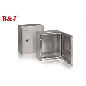  IK10 Stainless Steel Electrical Enclosure Boxes Polished Surface Oil Resistance Manufactures