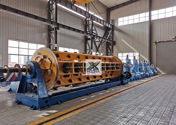 Power Cable Conductor Tubular Stranding Machine