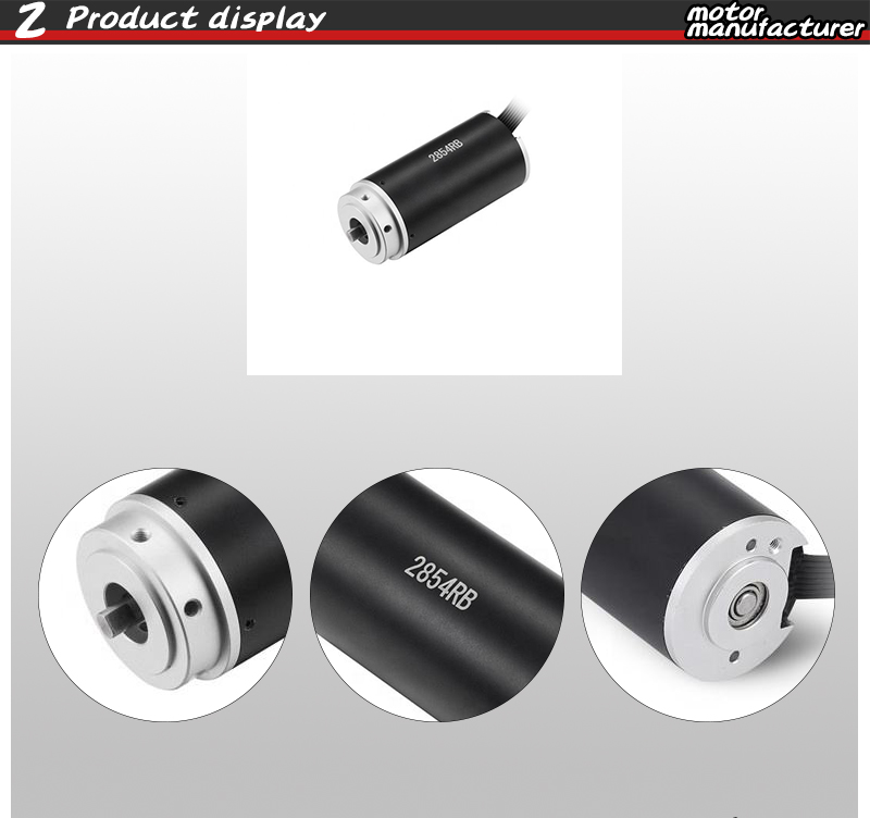 Faradyi Customized 12V Brushed Coreless Motor High Speed Mini Coreless Dc Drone Motor 17Mm Ball Bearing With Connector
