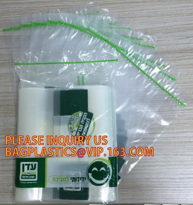 Customize Resealable Plastic Clear Poly Zip lockk Baggies custom zip lock bag, LDPE HDPE CPE PPE PVC Plastic Slider Zipper