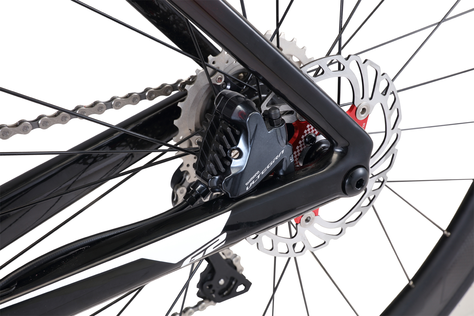 Hard Frame KOOTU Road Bike , Carbon Fibre 27.5 Road Bike 160kg Load Capacity