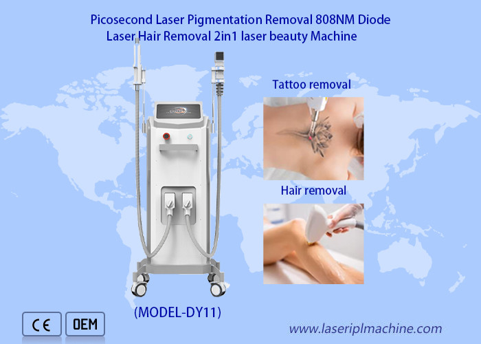 3in1 Ipl 808nm Diode Laser Machine Nd Yag Tattoo Removal Device