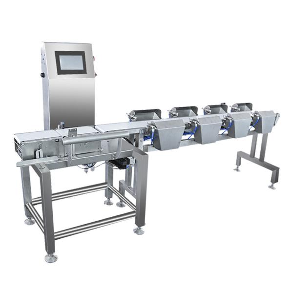 China High speed Dynamic automatic checkweigher With High Accuracy Rejection System on sale