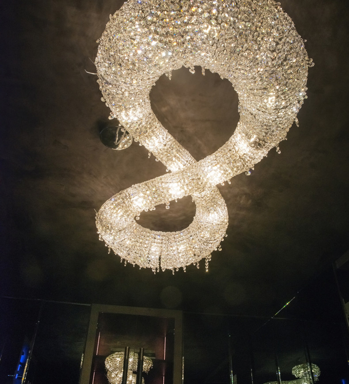 Art Light Luxury Crystal Chandelier For Living Room Restaurant Hotel Lobby
