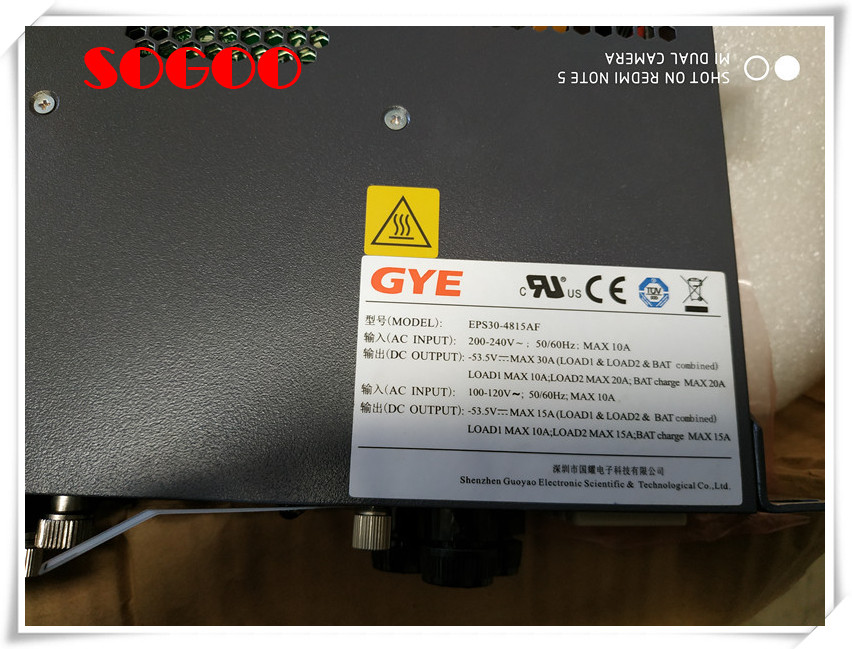 Network Power Product EPS30-4815AF 1U 30A 48V Telecom Rectifier System DC Power Supply