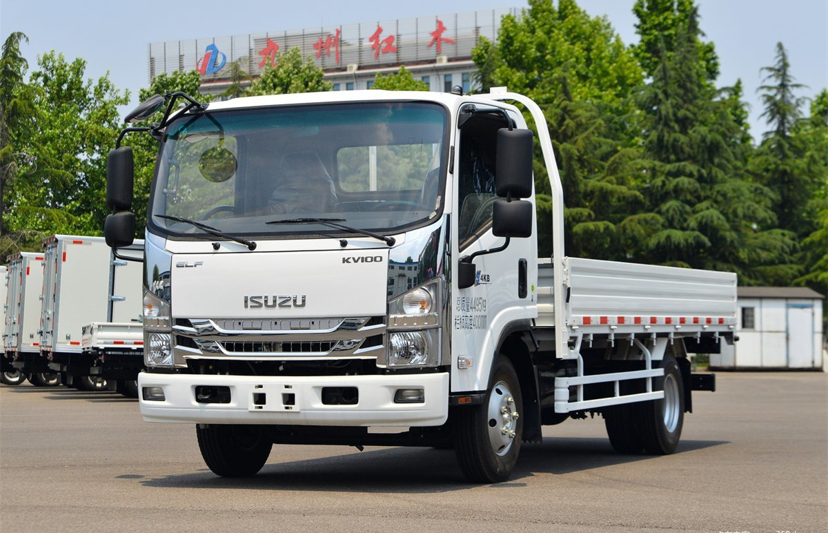Customizable Isuzu Mini Cargo Truck 4x2 Single Cab Lorry Light Truck 5 Tons for Sale