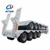 Buy cheap Transport Excavator with Hydraulic Gooseneck 80Tons 4 Axles Low Bed Trailer and from wholesalers