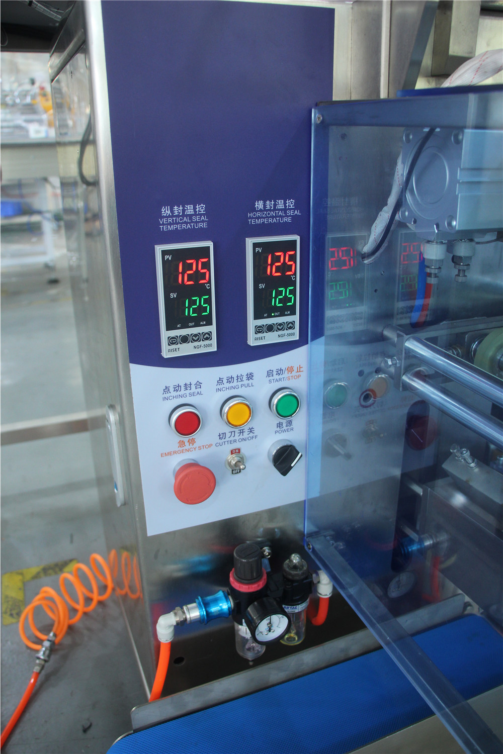 Four Vibrator Bowl Packaging Machine Fastener Bolt Lock Washer Nuts Counting Packing System with Vibrating Feeder