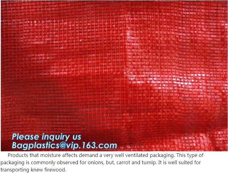 Reusable Solid Shopping Bag String Grocery Bag Shopper Cotton Tote Mesh Net Woven Portable Durable Shopping, BAGEASE