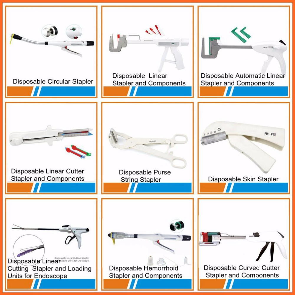 Surgical 35w Disposable Skin Stapler Hospital Instrument