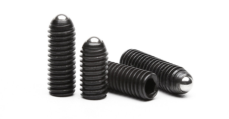Class 12.9 Alloy Steel Low-Profile Swivel-Tip Set Screw Low-Profile Swivel-Tip Headless Screws