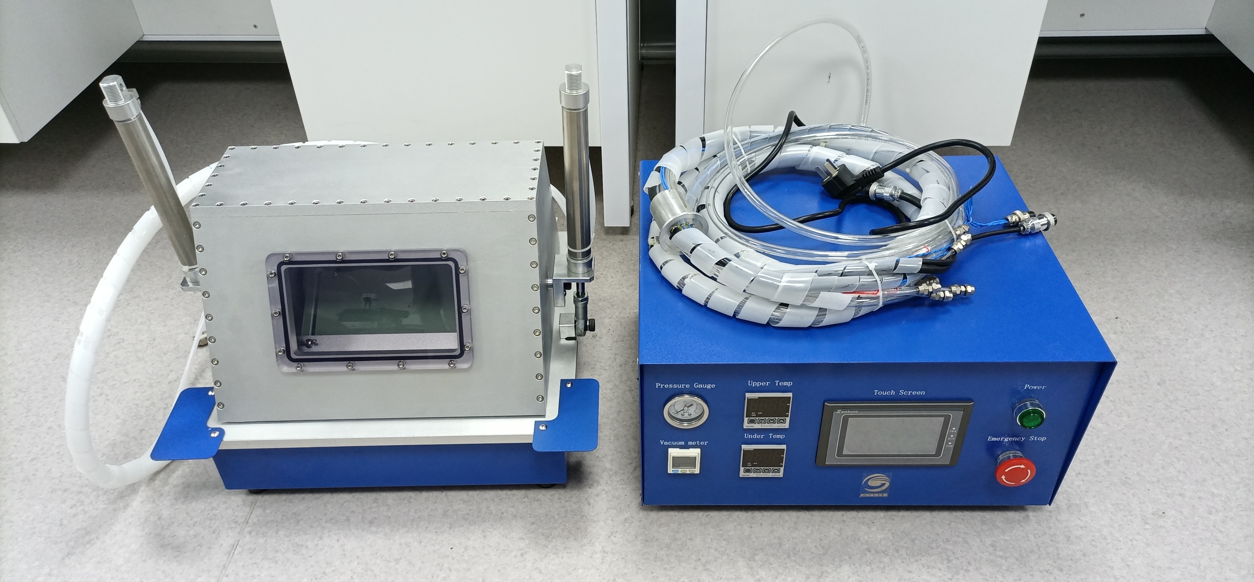 Lab Vaccum Pouch Cell Battery Sealing Machine 200mm
