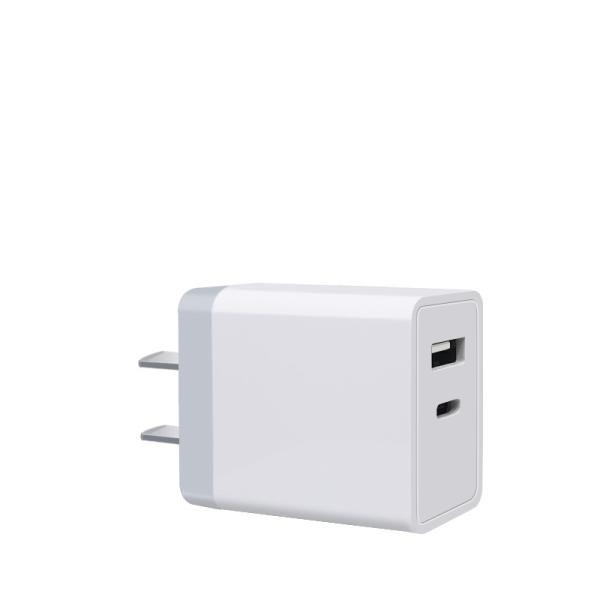 28W US PD TRAVEL CHARGER TYPE-C +USB FAST CHRGER for Macbook compatible with